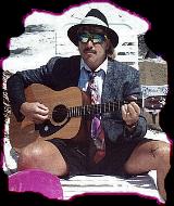 Ozone knows about 10 chords and can't play guitar worth a crap, but that doesn't stop him from trying!